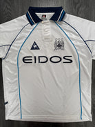 Original Le Coq Sportif Manchester City 1999/2000 Away Shirt Mens Extra Large0