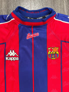Original Kappa Barcelona 1997/1998 Home Shirt Mens Medium M1
