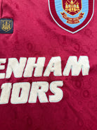 Original Authentic PONY West Ham United 1995/1996 Home Shirt Large3