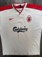 Original Authentic Reebok Liverpool 1998/1999 Away Shirt Mens Large0