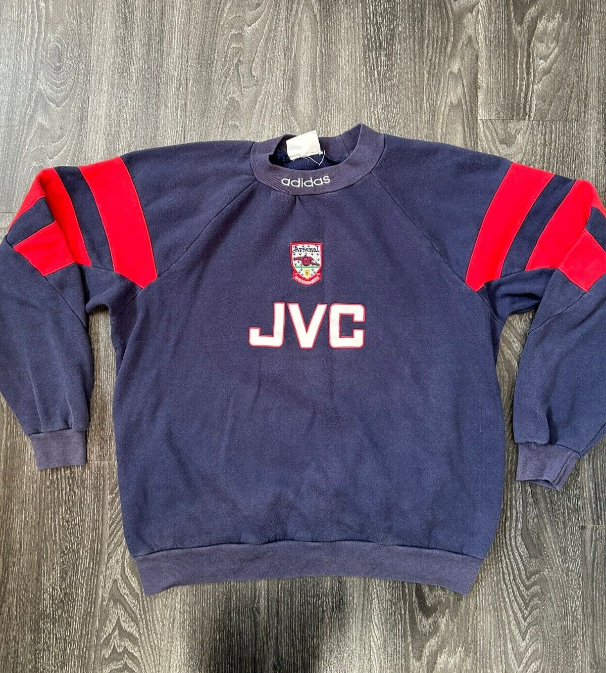 Original Authentic Adidas Arsenal 1992/1994 Sweatshirt Jumper  Medium M1