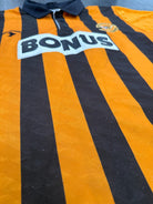 Original Authentic Matchwinner Hull City 1990/1991 Home Shirt Mens Large5
