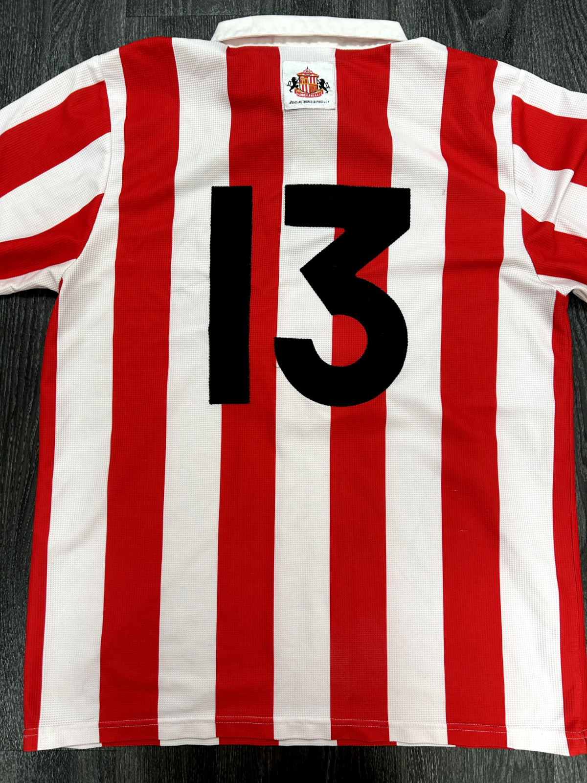 SIGNED PLAYER ISSUE Asics Sunderland AFC 1998/1999 Home Shirt Mens Extra Large14