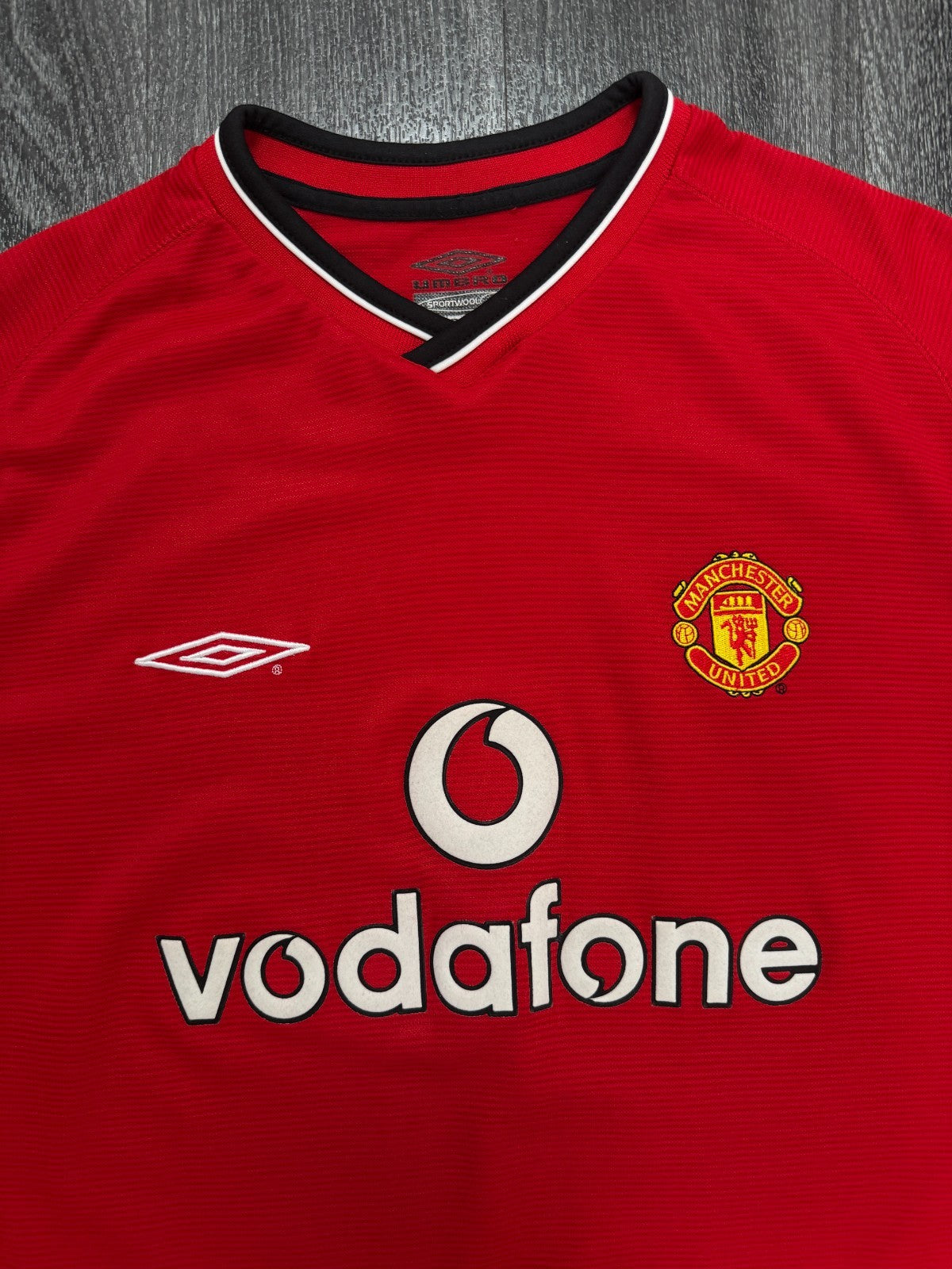 Original Umbro Manchester United 2000/2001 Home Shirt Mens Extra Large1