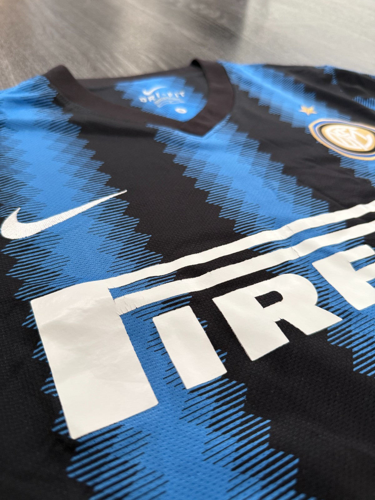 Original Authentic Nike Inter Milan 2010/2011 Home Shirt Mens Small3