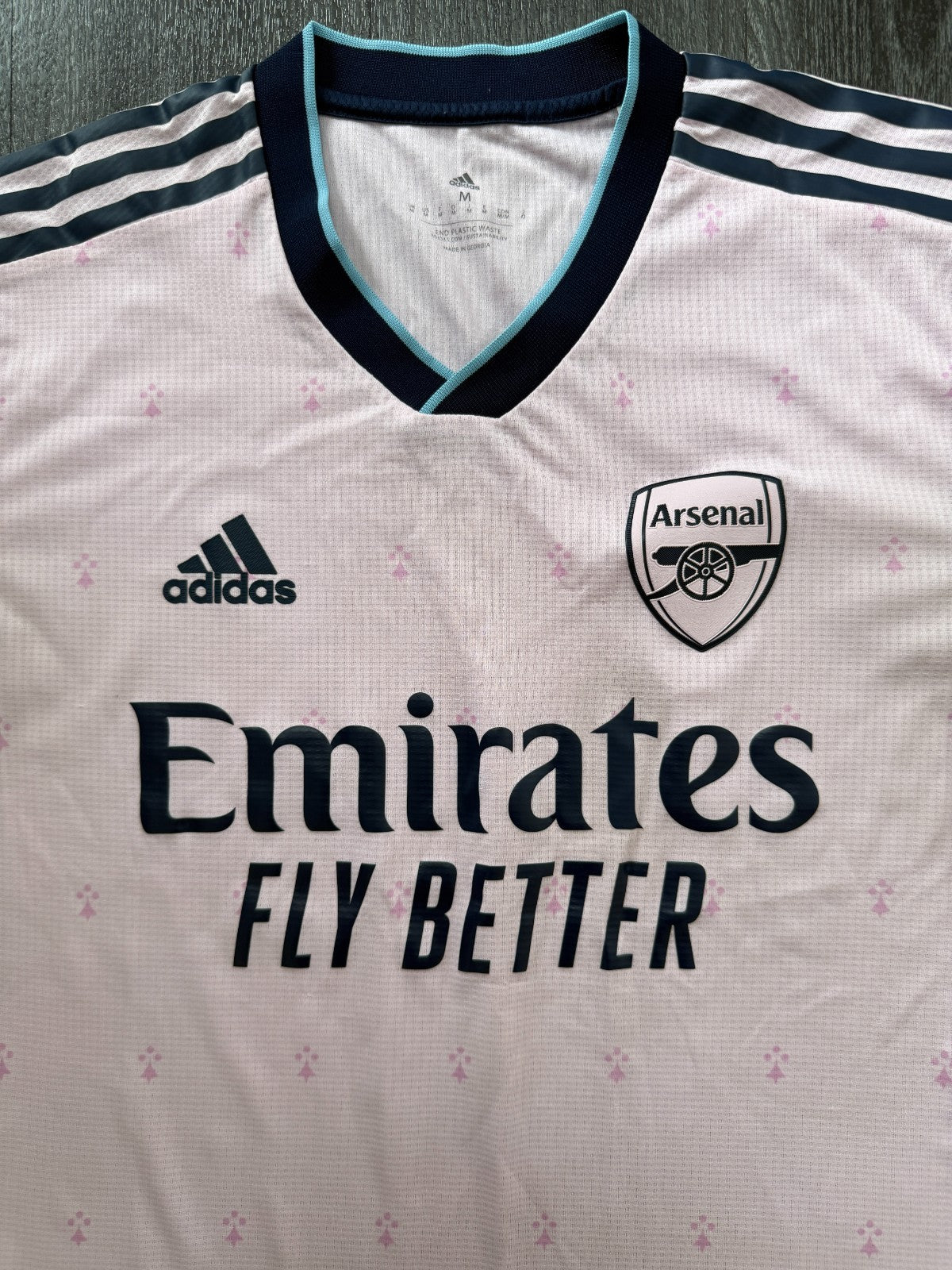 PLAYER ISSUE Original Adidas Arsenal 2022/2023 Third Shirt Mens Medium2