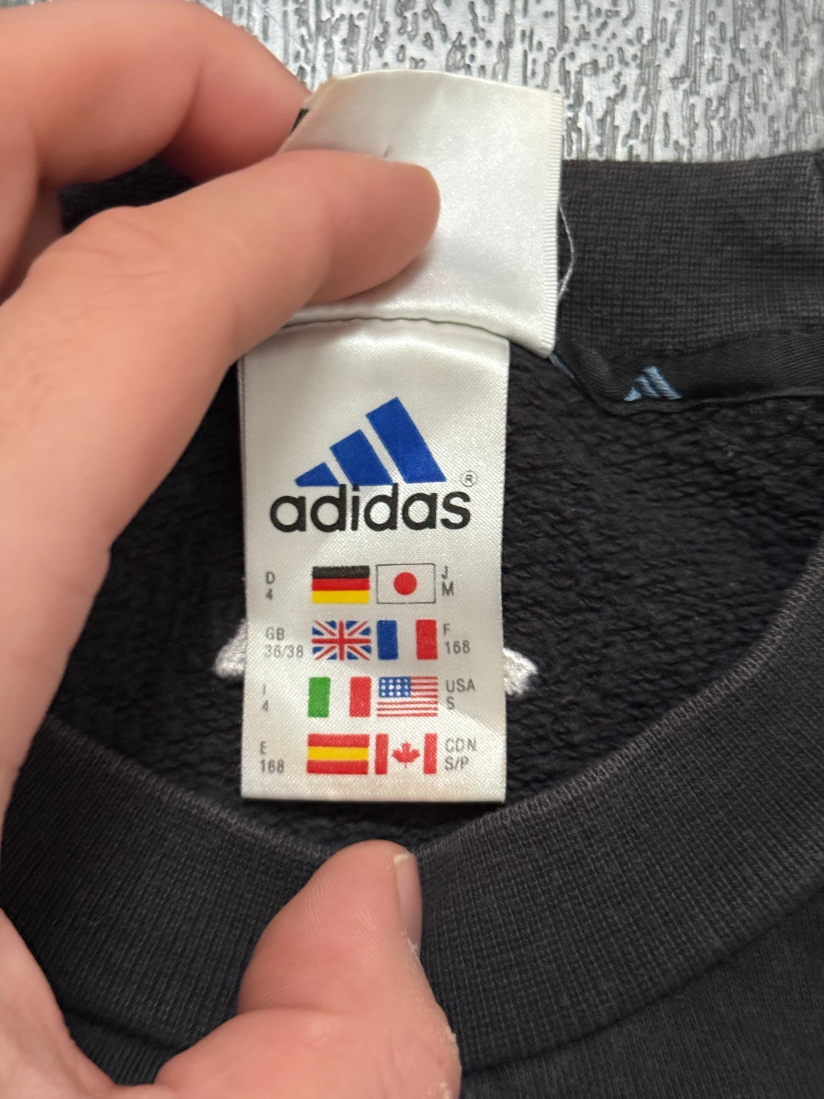 Original Adidas Newcastle United 2000/2001 Training Jumper Sweatshirt Mens Small2