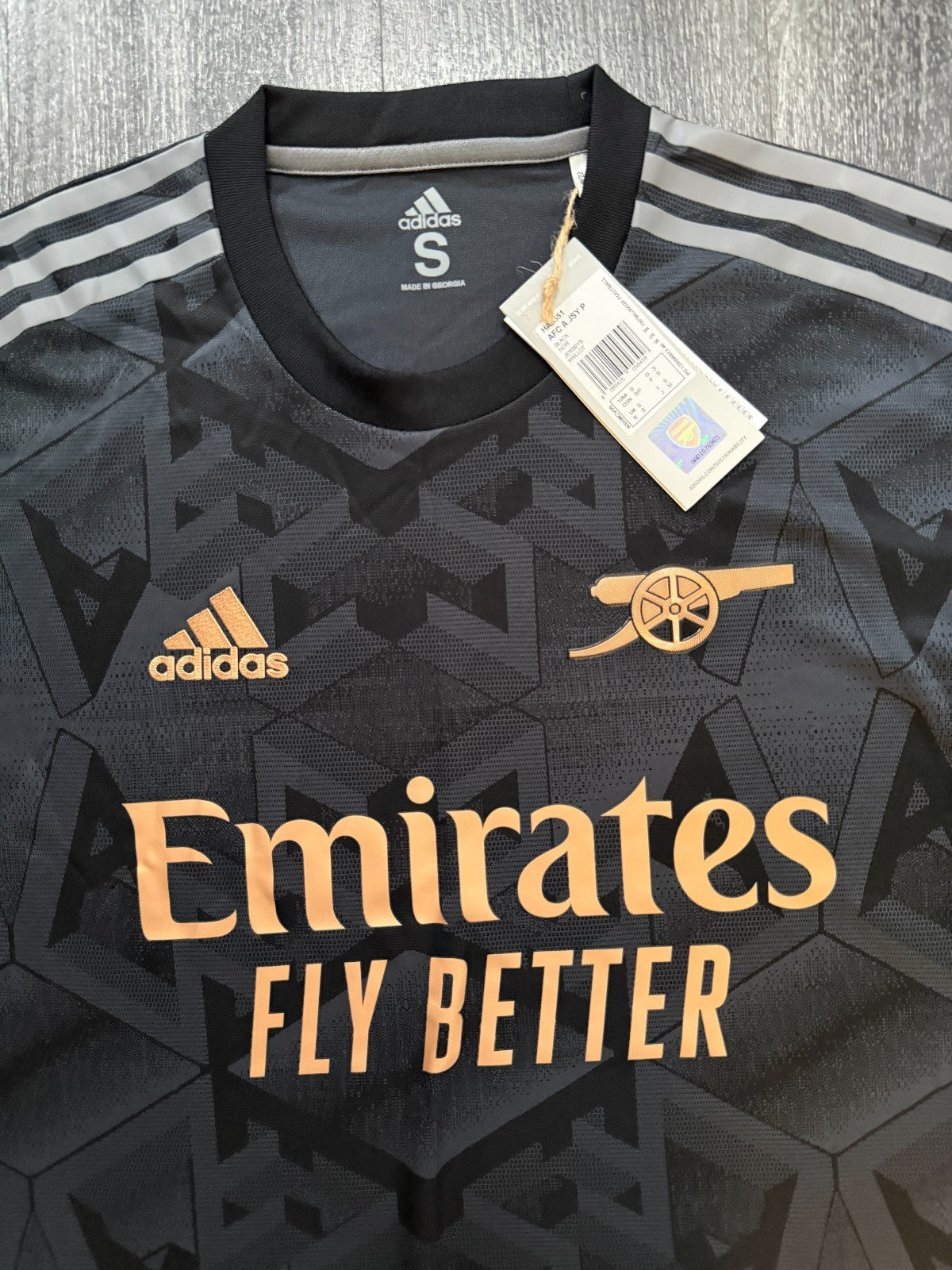BNWT Player Issue Adidas Arsenal 2022/2023 Away Shirt Mens Small1