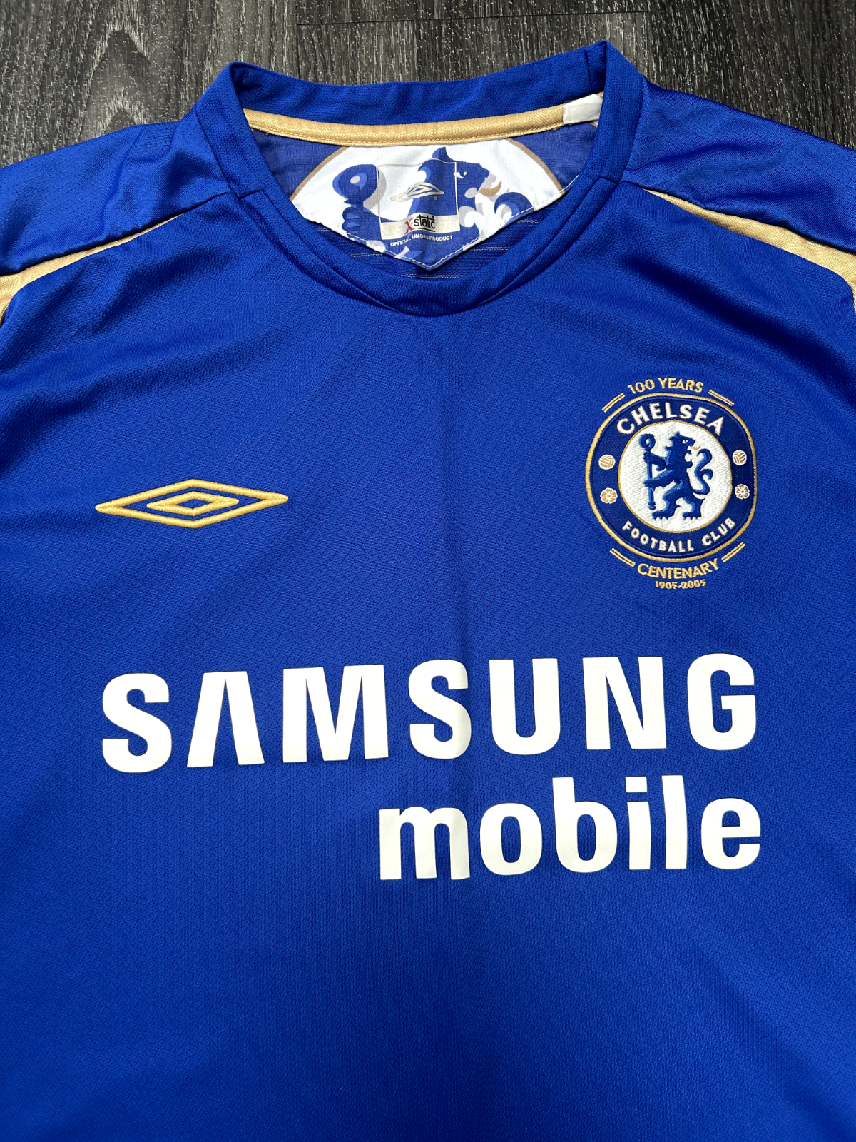Original Authentic Umbro Chelsea 2005/2006 Home Shirt Mens Medium1