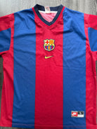 Original Authentic Nike Barcelona 1998/1999 Home Shirt Mens Large0