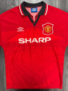 Original Umbro Manchester United 1994/1995 Home Shirt Mens Medium0