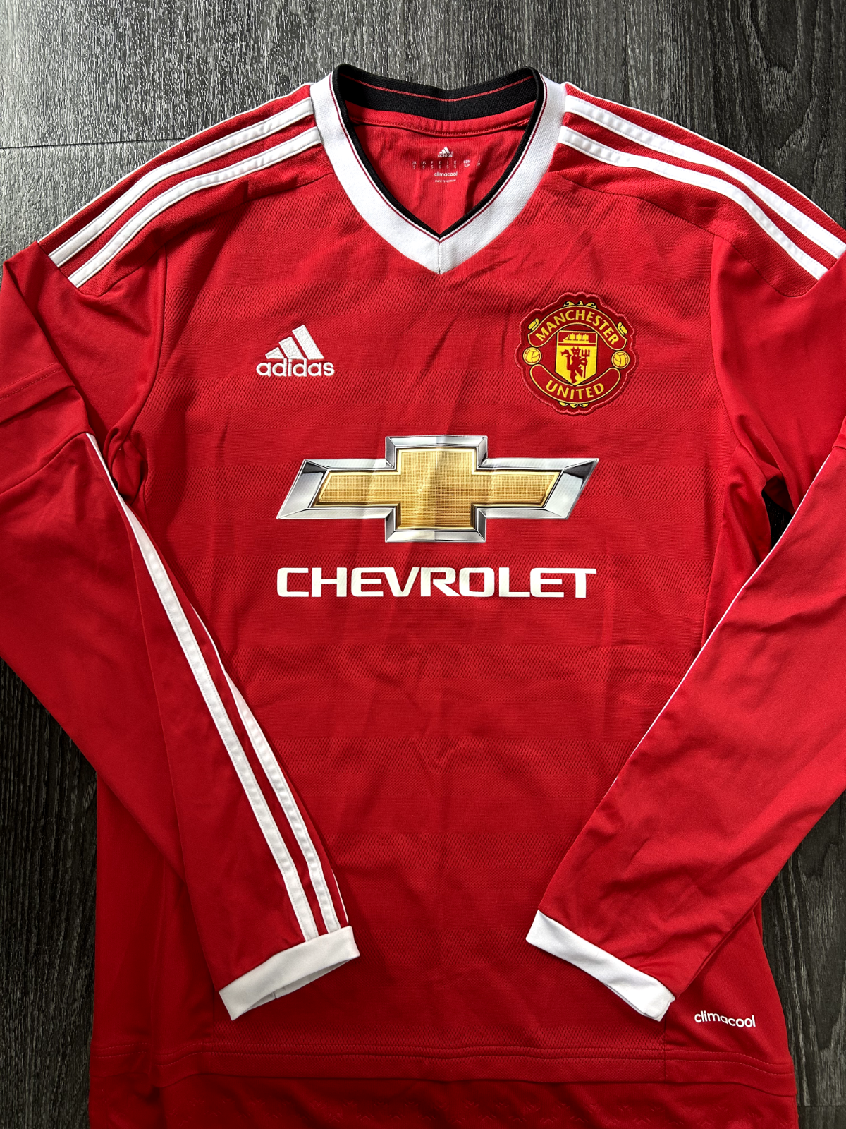 Adidas Manchester United 2015/2016 Home Shirt SCHNEIDERLIN 28 Mens Small1