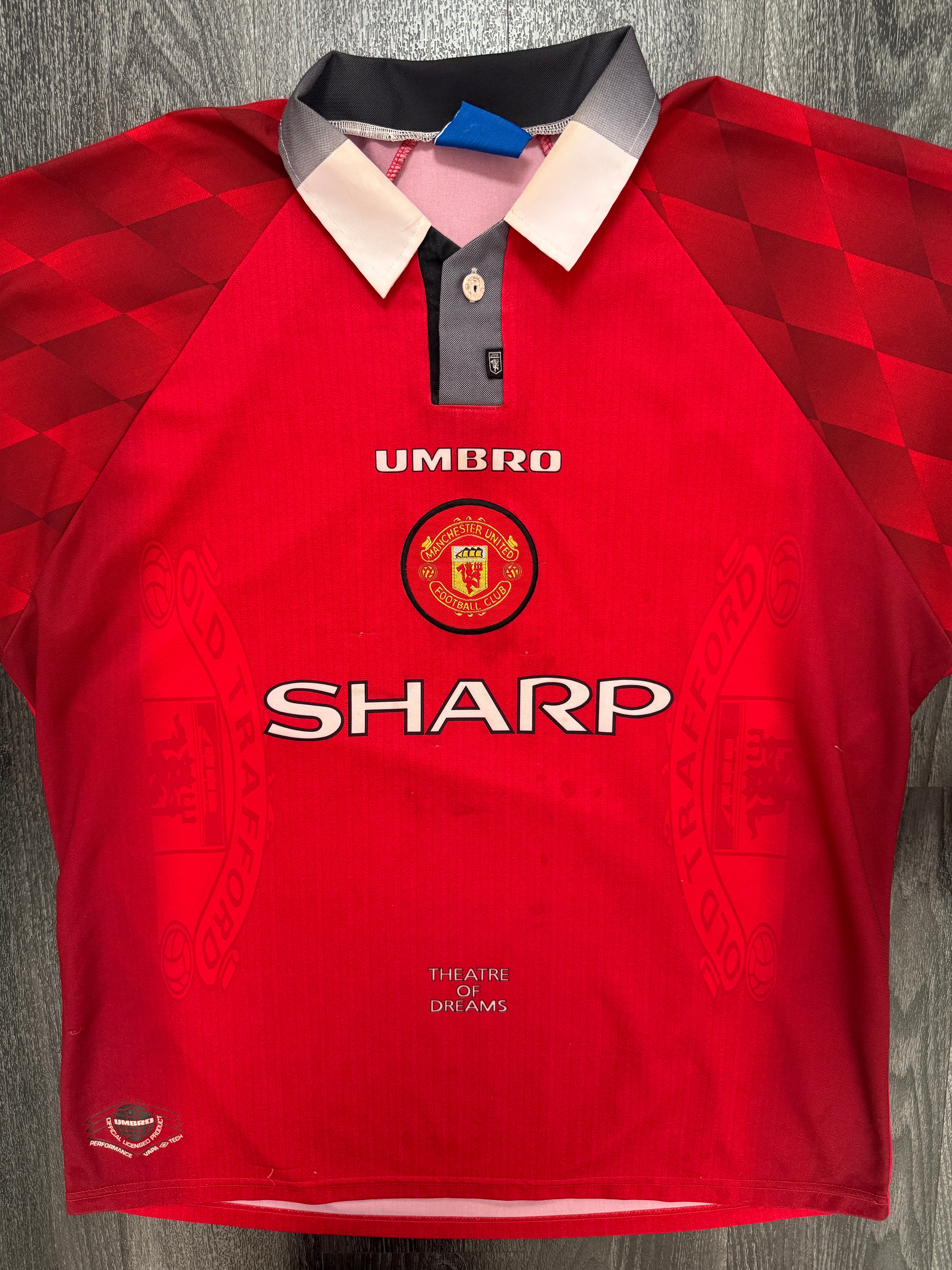Manchester United 1996/1997 Home Shirt (XL)